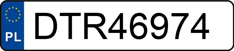 Numer rejestracyjny DTR 46974 posiada SKODA FABIA - DTR46974 Numer rejestracyjny DTR 46974 posiada SKODA FABIA - DTR46974