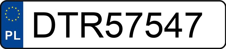 Numer rejestracyjny DTR 57547 posiada SKODA Octavia 1.6 MR`97 LXi - DTR57547 Numer rejestracyjny DTR 57547 posiada SKODA Octavia 1.6 MR`97 LXi - DTR57547