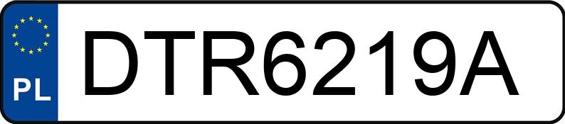 Numer rejestracyjny DTR 6219A posiada OPEL INSIGNIA - DTR6219A