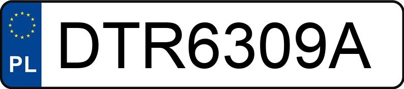 Numer rejestracyjny DTR 6309A posiada VOLKSWAGEN PASSAT - DTR6309A Numer rejestracyjny DTR 6309A posiada VOLKSWAGEN PASSAT - DTR6309A