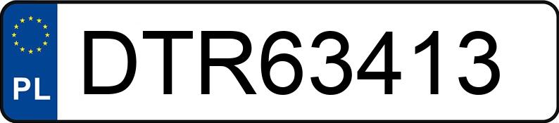 Numer rejestracyjny DTR 63413 posiada SKODA FABIA - DTR63413