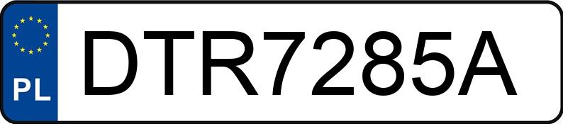 Numer rejestracyjny DTR 7285A posiada BMW X3 - DTR7285A