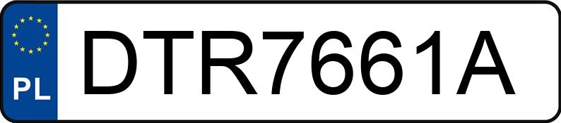 Numer rejestracyjny DTR 7661A posiada AUDI A5 - DTR7661A Numer rejestracyjny DTR 7661A posiada AUDI A5 - DTR7661A
