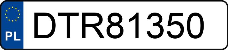 Numer rejestracyjny DTR 81350 posiada RENAULT MASCOTT - DTR81350 Numer rejestracyjny DTR 81350 posiada RENAULT MASCOTT - DTR81350