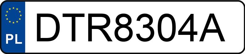 Numer rejestracyjny DTR 8304A posiada BMW 330 Diesel MR`16 E6 F30 xDrive Steptronic - DTR8304A Numer rejestracyjny DTR 8304A posiada BMW 330 Diesel MR`16 E6 F30 xDrive Steptronic - DTR8304A