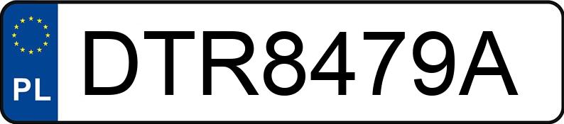 Numer rejestracyjny DTR 8479A posiada FORD Focus 2.0 MR`05 E4 Trend Plus - DTR8479A