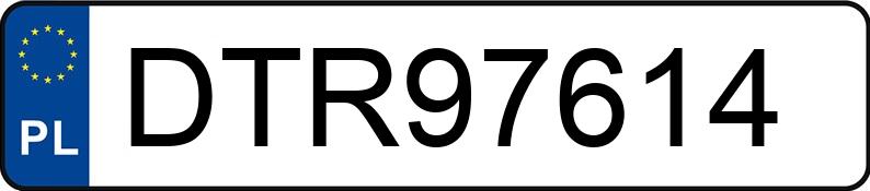 Numer rejestracyjny DTR 97614 posiada BMW 328I - DTR97614 Numer rejestracyjny DTR 97614 posiada BMW 328I - DTR97614