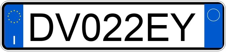 Numer rejestracyjny DV022EY posiada FIAT 500 Numer rejestracyjny DV022EY posiada FIAT 500