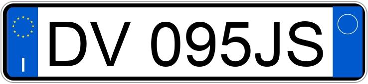 Numer rejestracyjny DV095JS posiada MINI Mini 3a serie
