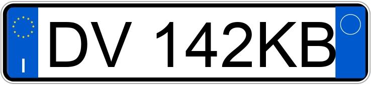 Numer rejestracyjny DV142KB posiada TOYOTA Yaris 2a serie