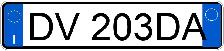 Numer rejestracyjny DV203DA posiada SEAT Ibiza 4a serie Numer rejestracyjny DV203DA posiada SEAT Ibiza 4a serie