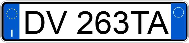 Numer rejestracyjny DV263TA posiada VOLKSWAGEN Golf 6a serie Numer rejestracyjny DV263TA posiada VOLKSWAGEN Golf 6a serie