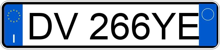 Numer rejestracyjny DV266YE posiada TOYOTA Auris Numer rejestracyjny DV266YE posiada TOYOTA Auris