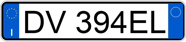 Numer rejestracyjny DV394EL posiada FIAT Grande Punto Numer rejestracyjny DV394EL posiada FIAT Grande Punto