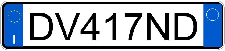 Numer rejestracyjny DV417ND posiada HONDA Jazz 2a serie 08-15 Numer rejestracyjny DV417ND posiada HONDA Jazz 2a serie 08-15