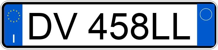 Numer rejestracyjny DV458LL posiada LANCIA Delta