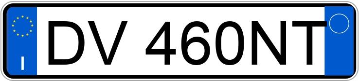 Numer rejestracyjny DV460NT posiada FIAT Grande Punto