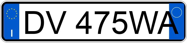 Numer rejestracyjny DV475WA posiada LANCIA Delta Numer rejestracyjny DV475WA posiada LANCIA Delta