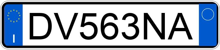 Numer rejestracyjny DV563NA posiada MINI Mini 3a serie Numer rejestracyjny DV563NA posiada MINI Mini 3a serie