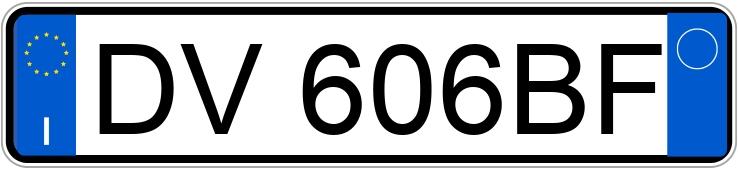 Numer rejestracyjny DV606BF posiada TOYOTA Yaris 2a serie Numer rejestracyjny DV606BF posiada TOYOTA Yaris 2a serie