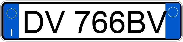 Numer rejestracyjny DV766BV posiada FIAT Grande Punto