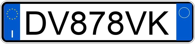 Numer rejestracyjny DV878VK posiada RENAULT Megane 3a serie