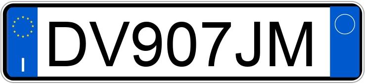 Numer rejestracyjny DV907JM posiada TOYOTA Aygo 1a serie Numer rejestracyjny DV907JM posiada TOYOTA Aygo 1a serie