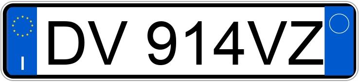 Numer rejestracyjny DV914VZ posiada RENAULT Twingo 2a serie