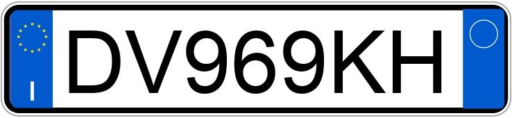 Numer rejestracyjny DV969KH posiada FIAT Panda 2a serie Numer rejestracyjny DV969KH posiada FIAT Panda 2a serie