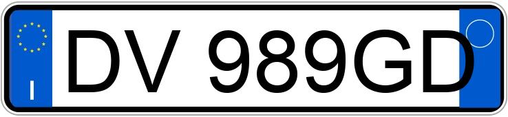 Numer rejestracyjny DV989GD posiada VOLKSWAGEN Golf 6a serie
