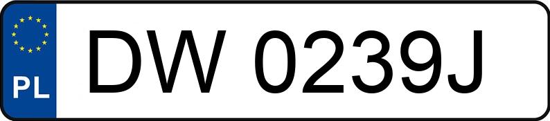 Numer rejestracyjny DW 0239J posiada FIAT Tipo 1.4 MR`93 Super - DW0239J