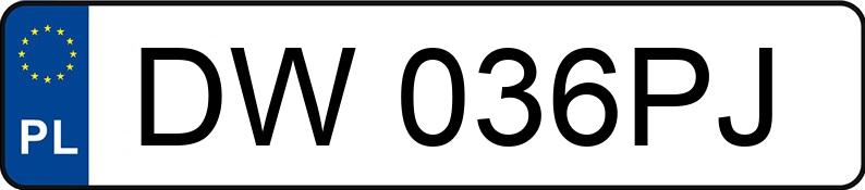 Numer rejestracyjny DW036PJ posiada VOLKSWAGEN Passat GP 1.9 TDI MR`00 E3 Highline 4MOTION