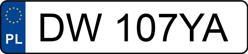 Numer rejestracyjny DW 107YA posiada HYUNDAI i30 1.6 MR`13 E5 Classic - DW107YA