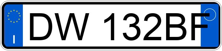 Numer rejestracyjny DW132BF posiada AUDI A5 1a serie