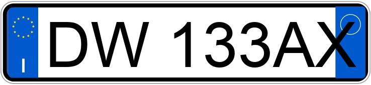 Numer rejestracyjny DW133AX posiada PEUGEOT 207 Numer rejestracyjny DW133AX posiada PEUGEOT 207