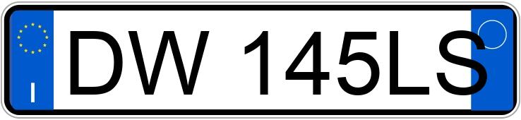 Numer rejestracyjny DW145LS posiada FIAT Idea Numer rejestracyjny DW145LS posiada FIAT Idea