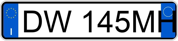 Numer rejestracyjny DW145MH posiada VOLKSWAGEN Golf 6a serie