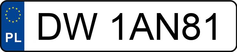 Numer rejestracyjny DW 1AN81 posiada CHRYSLER TOWN AND COUNTRY - DW1AN81 Numer rejestracyjny DW 1AN81 posiada CHRYSLER TOWN AND COUNTRY - DW1AN81