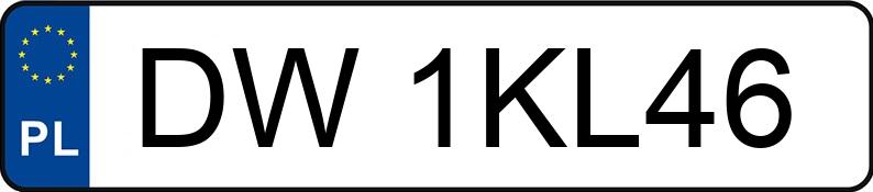 Numer rejestracyjny DW 1KL46 posiada FORD TRANSIT CUSTOM - DW1KL46 Numer rejestracyjny DW 1KL46 posiada FORD TRANSIT CUSTOM - DW1KL46