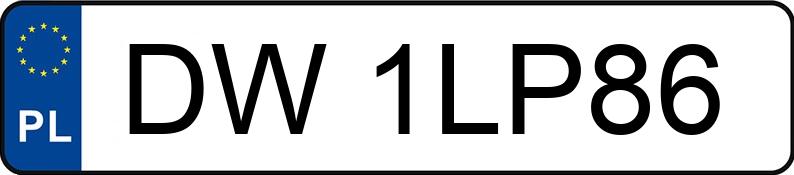 Numer rejestracyjny DW 1LP86 posiada SKODA OCTAVIA - DW1LP86