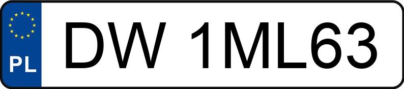 Numer rejestracyjny DW 1ML63 posiada MERCEDES-BENZ CLA 180 MR`16 E6 117 Shooting Brake - DW1ML63