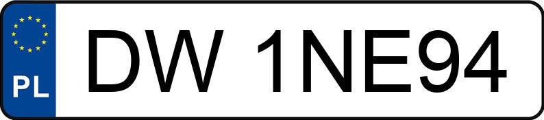 Numer rejestracyjny DW 1NE94 posiada SKODA Superb III 1.5 TSI MR`20 E6d Ambition - DW1NE94