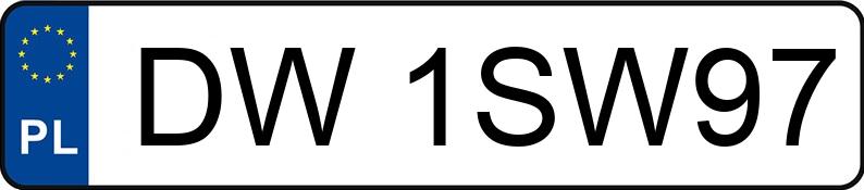 Numer rejestracyjny DW 1SW97 posiada BMW 330i MR`19 E6d G20 xDrive Steptronic - DW1SW97