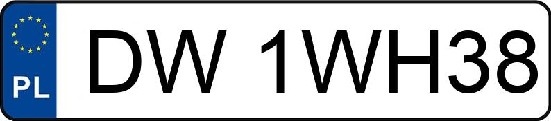 Numer rejestracyjny DW 1WH38 posiada RENAULT Grand Scenic IV MR`17 E6 Intens 160 TCe FAP EDC - DW1WH38