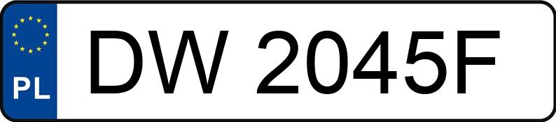 Numer rejestracyjny DW 2045F posiada BMW 316i Kat. E36 316i Kat. E36 - DW2045F