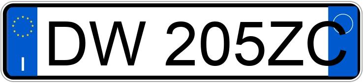 Numer rejestracyjny DW205ZC posiada AUDI Q5 1a serie