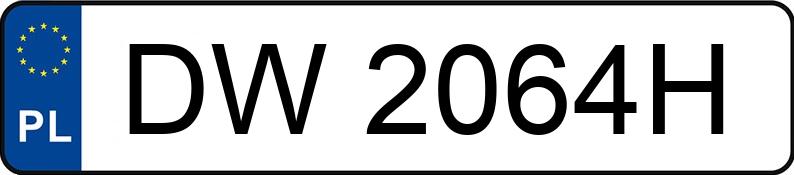 Numer rejestracyjny DW 2064H posiada CITROEN ZX 14 Reflex - DW2064H