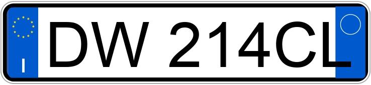 Numer rejestracyjny DW214CL posiada VOLKSWAGEN Golf 5a serie Numer rejestracyjny DW214CL posiada VOLKSWAGEN Golf 5a serie