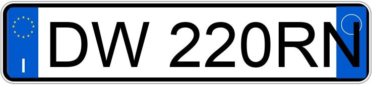 Numer rejestracyjny DW220RN posiada FIAT Grande Punto Numer rejestracyjny DW220RN posiada FIAT Grande Punto