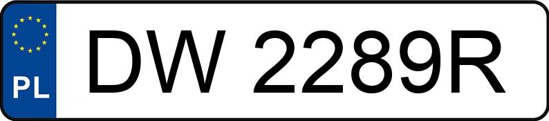 Numer rejestracyjny DW 2289R posiada RENAULT Laguna 2.0 Kat. RN - DW2289R